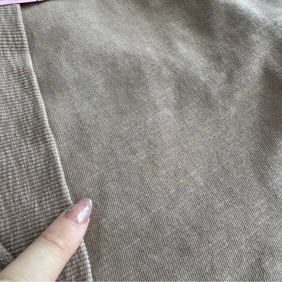 Banana Republic Tan Heritage Wrap Top S Beige Brown - Picture 7 of 13